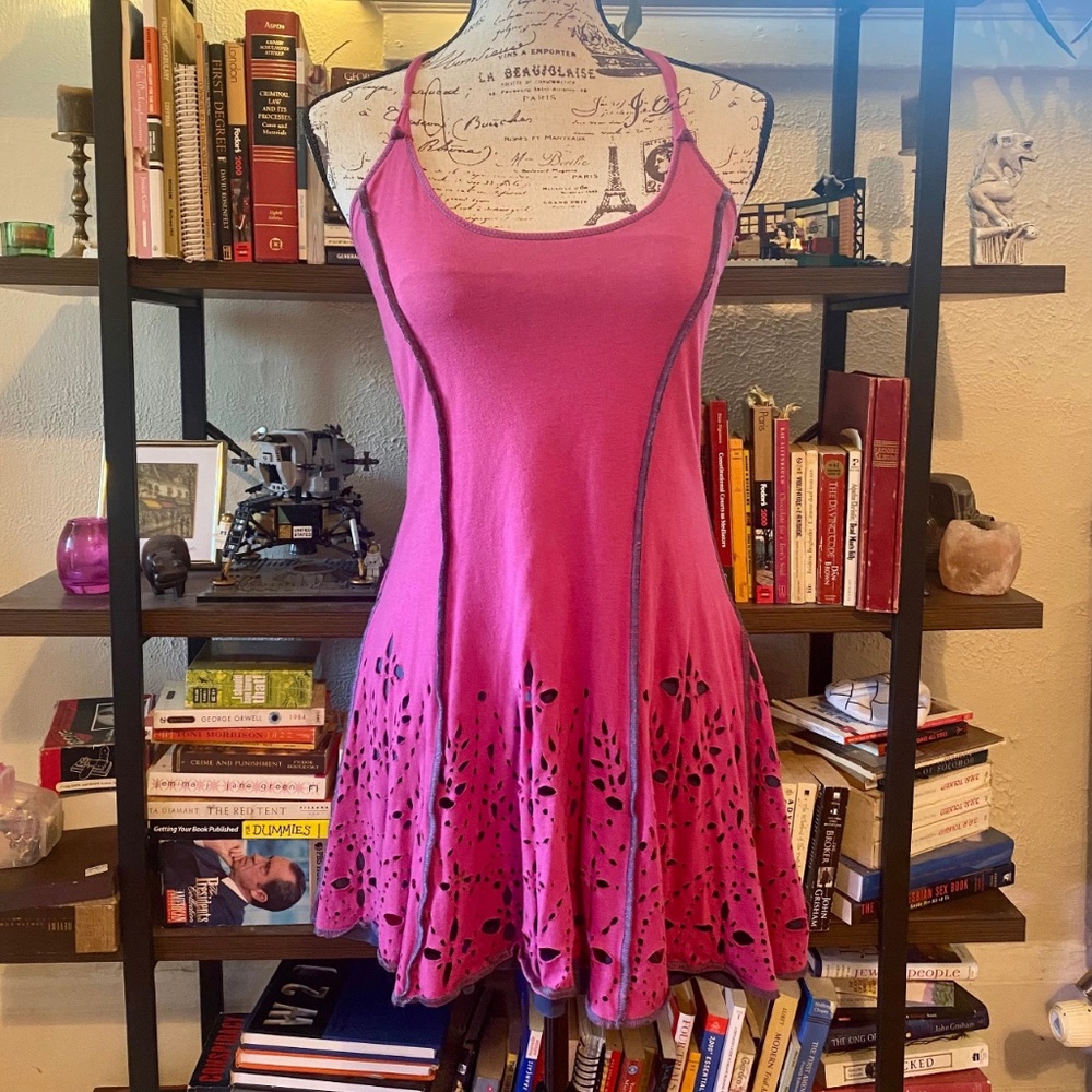 Boho Free People Fit & Flare Dress